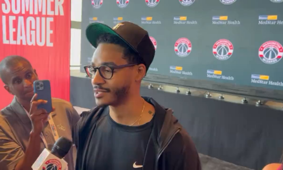 Jordan Poole on Steph's Goodbye Message: "I talked to Steph prior to that. He's the leader of the team, it's something you have to do. Reached out, had a conversation" | Poole on the Impact of the Draymond punch: "Yeah I mean uh, we're onto Washington now. Playing with Kuz, great duo" (1:21)
