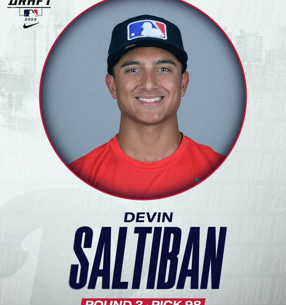 [Phillies] With the 98th pick in the #MLBDraft, the Phillies have selected INF Devin Saltiban.