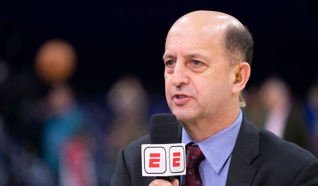 [Ethan Strauss] If you’re wondering why it had to be Jeff Van Gundy and not Mark Jackson, the answer is some behind-the-scenes guy you’ve never heard of. In this specific case, the behind-the-scenes guy loves Mark Jackson, to a degree that other ESPNers find bizarre.