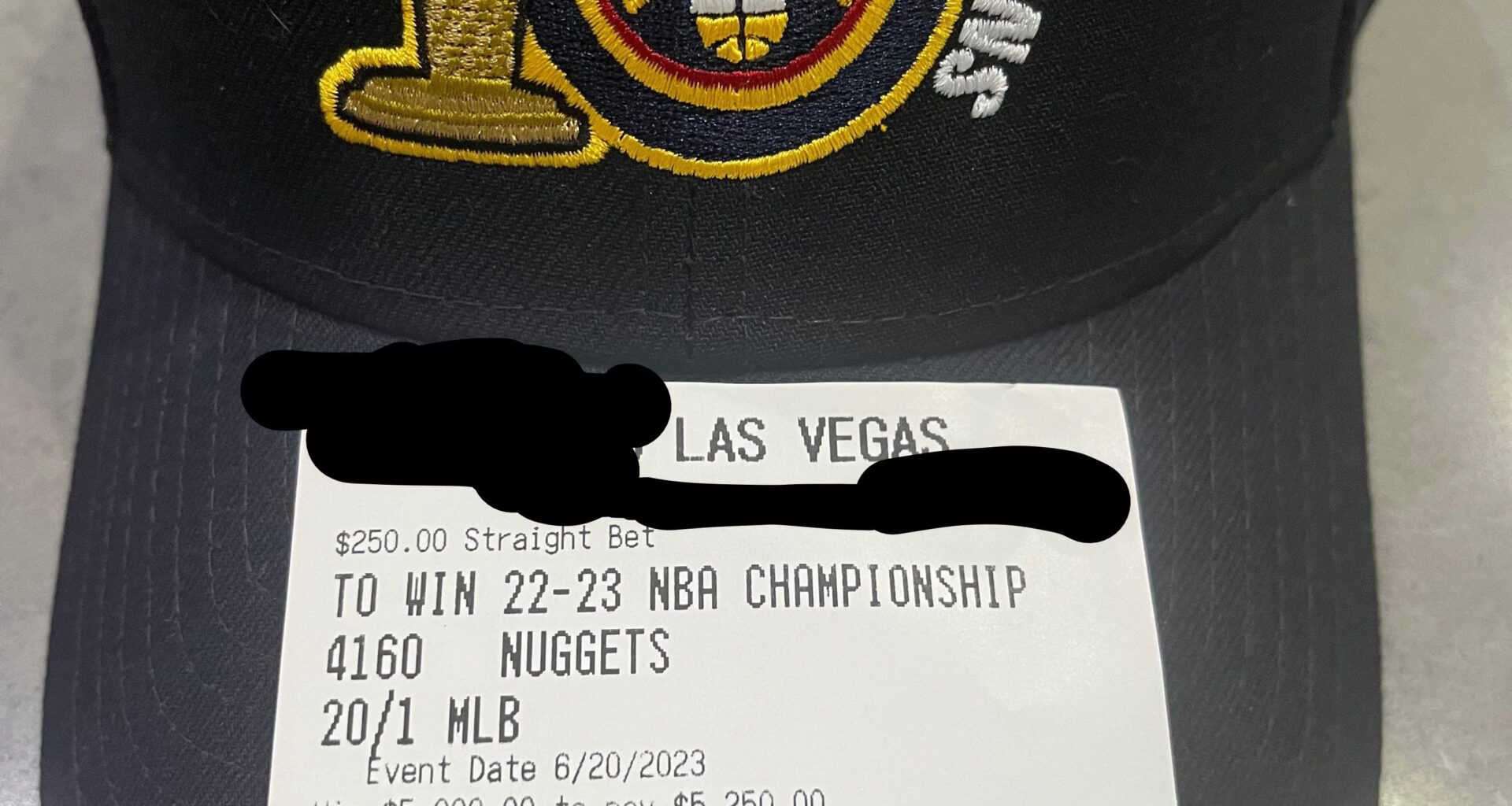 I had a good feeling back in October