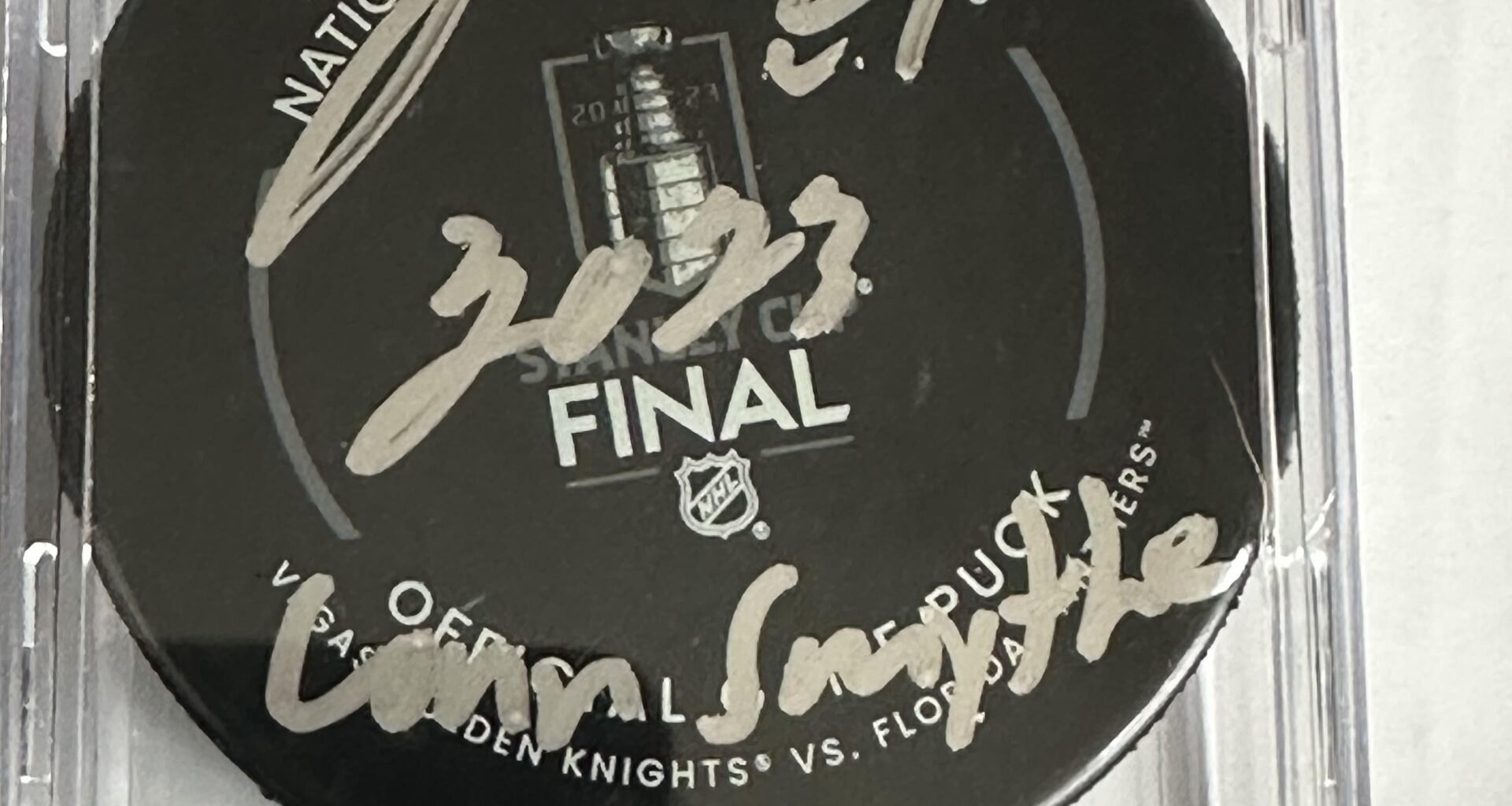 Somebody said we are doing pucks now!