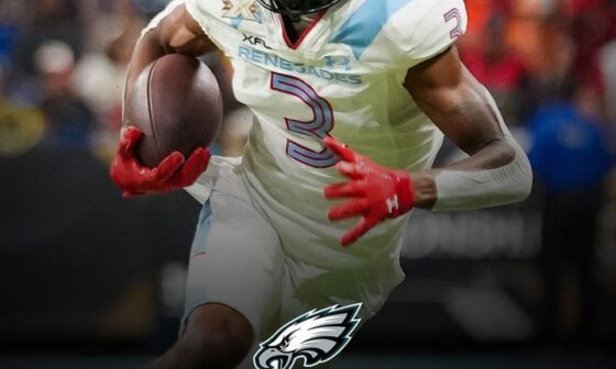 [XFL] WR JaVonta Payton with the @XFLRenegades invited to @Eagles training camp!
