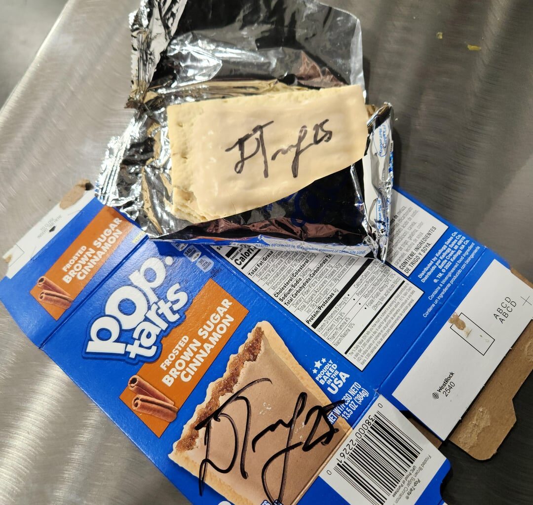 Dalen signed my Pop-Tart