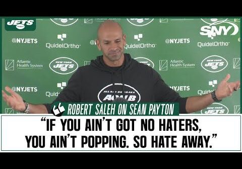 Saleh in response to Payton's comments - "If you ain't got no haters, you ain't poppin. So hate away."