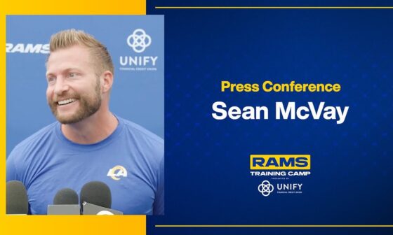 Sean McVay, Cobie Durant & More Players Address The Media As Rams Kickoff Training Camp