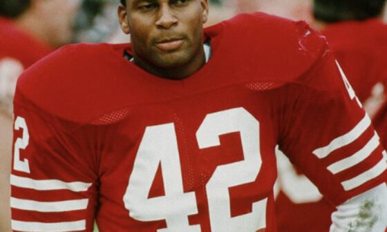 Ronnie Lott’s Jersey Number Of Days Until The First Game Of The Regular Season!!!