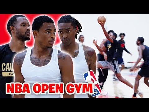 Spence and Clax (also Caris) open gym