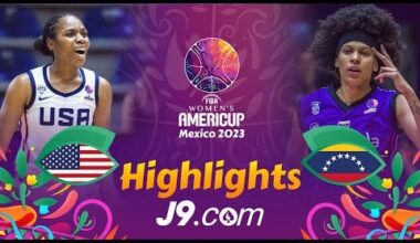 USA 🇺🇸 v Venezuela 🇻🇪 | Group Phase | J9 Highlights | #FIBAAmeriCupW