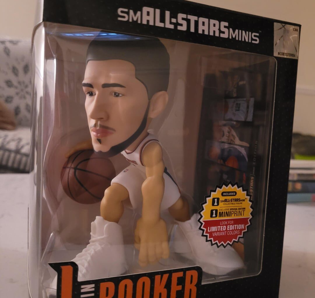 Just happened to see one of these in a Walmart and picked it up. They had KD too but in a Nets uni.