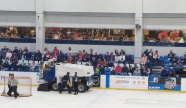 An interesting night at the AIHL match