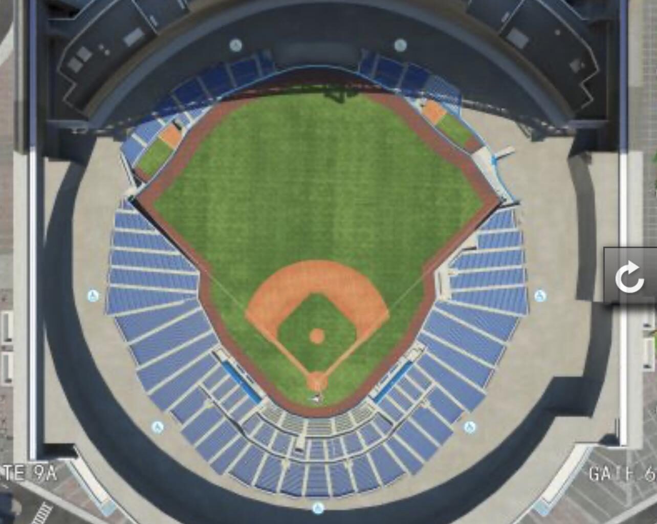 New Rogers Center 100 Level Seating