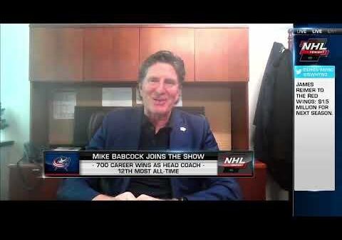 New Blue Jackets head coach Mike Babcock on his return to the league