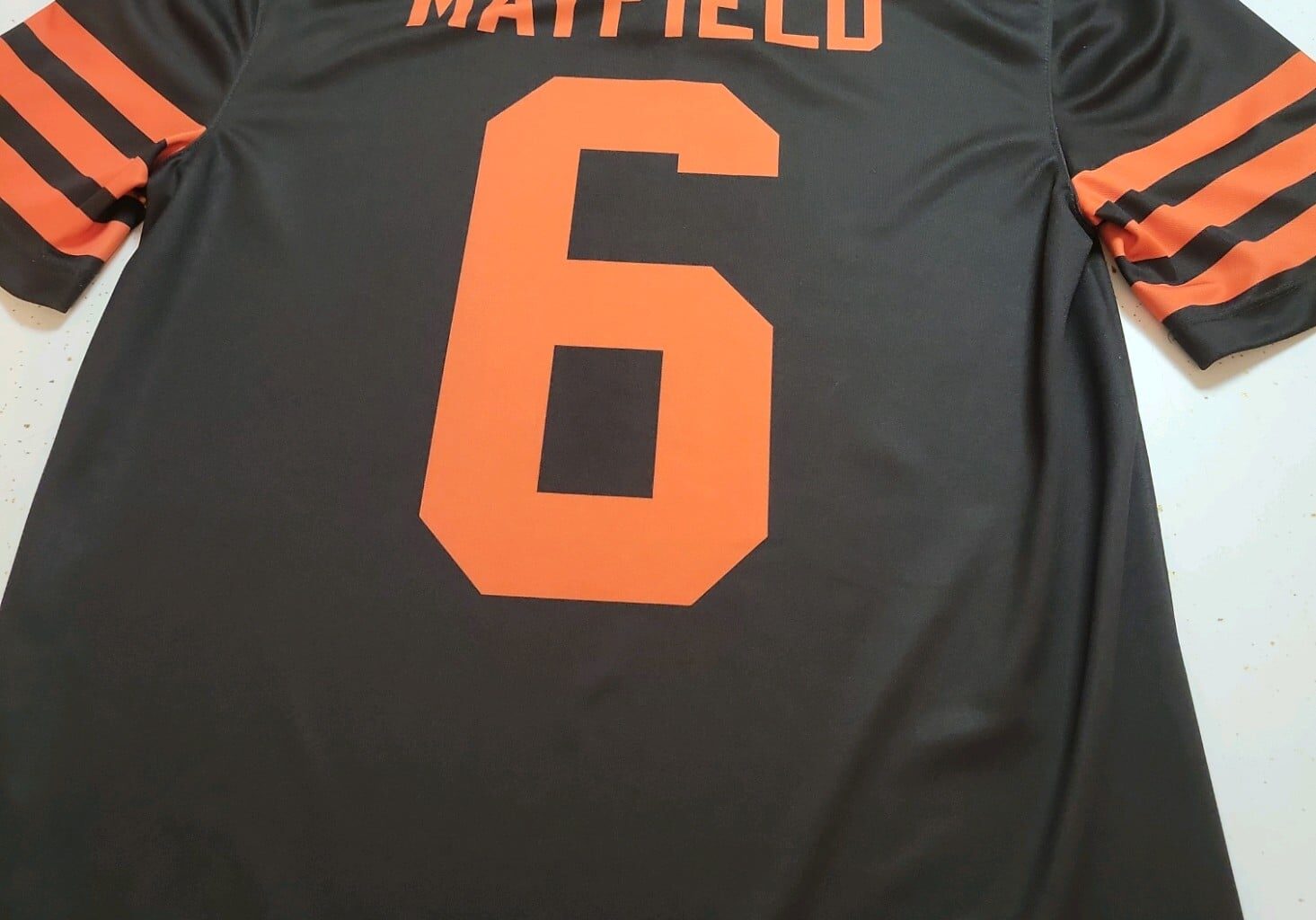 Friends of /Browns subreddit, I saw lots of comments with JOK switching to number 6 and getting a new name plate for your Mayfield jersey. Where are you getting these name plates?