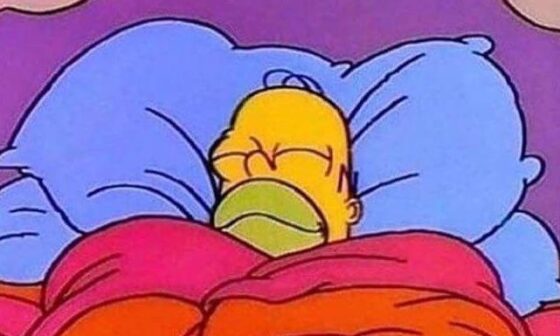 Me going to bed tonight knowing I won’t have to spend all of training camp and preseason listening to Pat Leonard and other media members ask endless Saquon related questions to Daboll and Schoen!