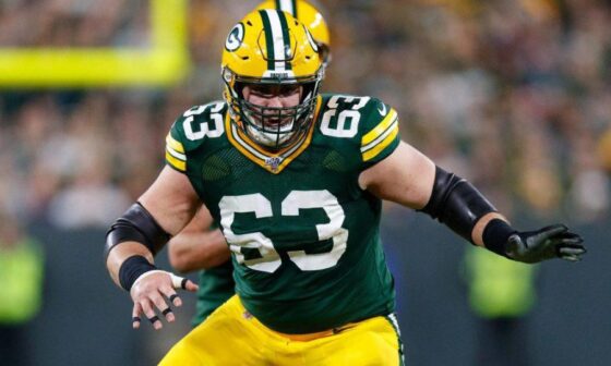 Corey Linsley days till Packers play!!