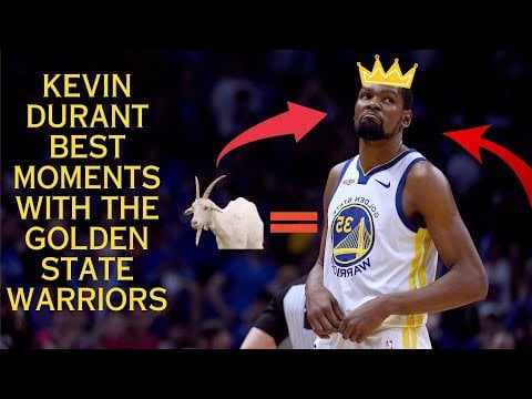 KEVIN DURANT BEST MOMENTS ON THE GOLDEN STATE WARRIORS!