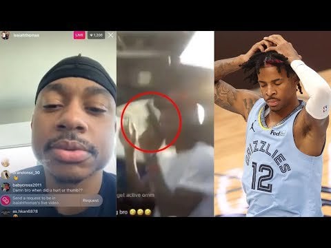 Ja Morant REACTS To Isiah Thomas SHOCKING BOLD Predictions & Comments Ab...