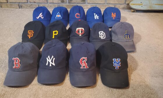 14 hats, 13 stadiums down 17 to go