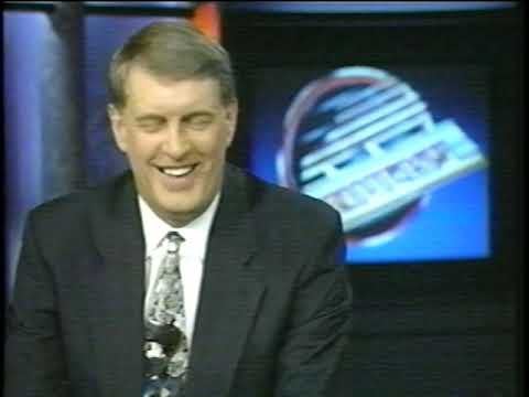 Canucks 🆚 Leafs '94 Playoffs highlights, Game 5, with John McKeachie. Includes interviews with Leafs players (BCTV)