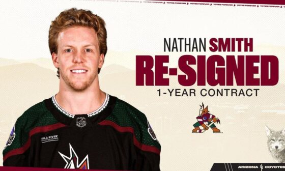 Nathan Smith re-signs for 23-24!