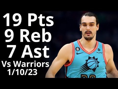 Dario Saric goes off on the Warriors for 19/9/7