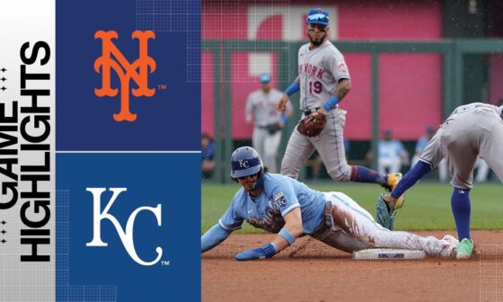Mets vs Royals Game Highlights (8/3/23) | MLB Highlights