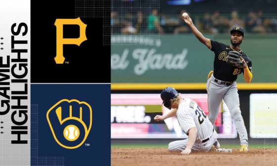 Pirates vs. Brewers Game Highlights (8/5/23) | MLB Highlights