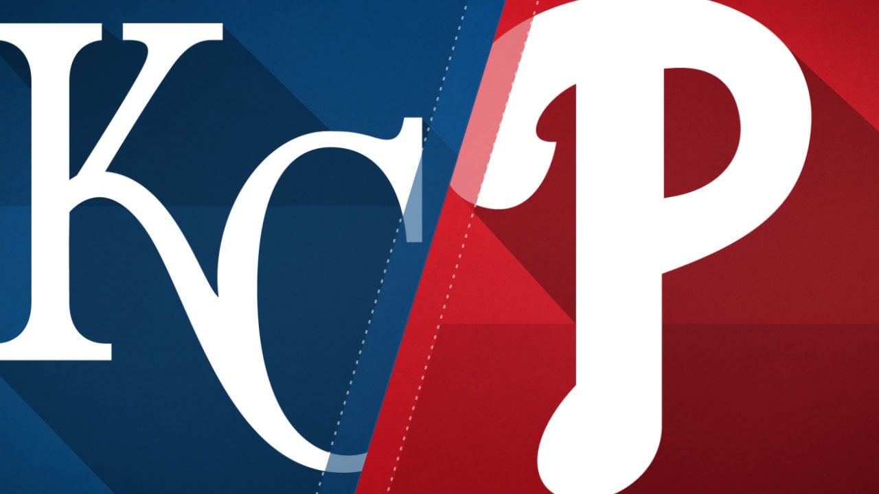 The Royals fell to the Phillies by a score of 8-4 - Sun, Aug 06 @ 12:35 PM CDT