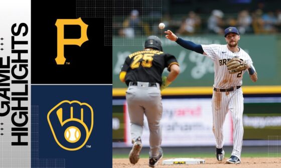 Pirates vs. Brewers Game Highlights (8/6/23) | MLB Highlights