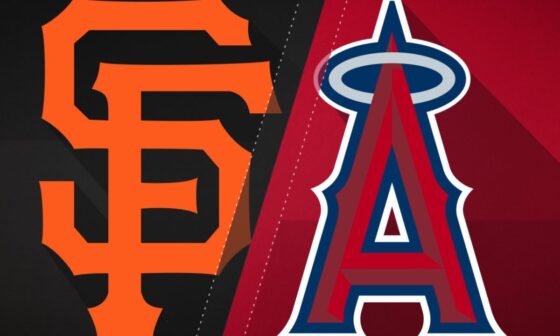 8/9 Giants @ Angels [Game Thread]