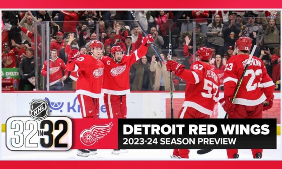 Detroit Red Wings 2023-24 Season Preview | Prediction