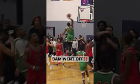 Bam Adebayo was UNSTOPPABLE in the Miami Pro League Final! 😤 | #Shorts