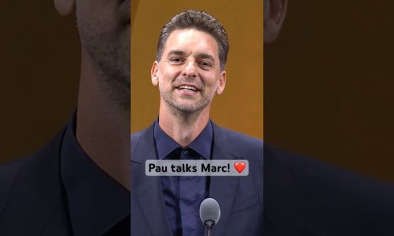 “We got traded for each other” - Pau Gasol talks his brother Marc! 🗣 | #Shorts