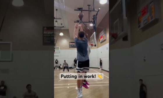 Klay Thompson, Kevin Love & more putting in work with Chris Brickley! 🔥 | #Shorts