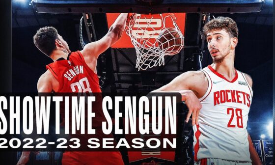 The Best “Showtime Sengun” Moments From the 2022-23 NBA Season!