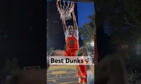 The Best Dunks From The SLAM Summer Classic! ✈️🔥|#Shorts