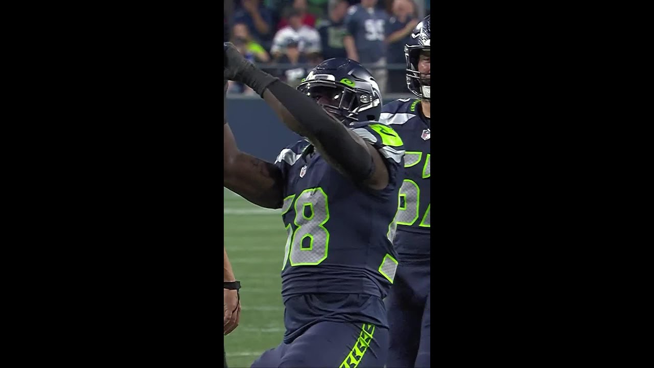 Derick Hall with a Sack vs. Dallas Cowboys