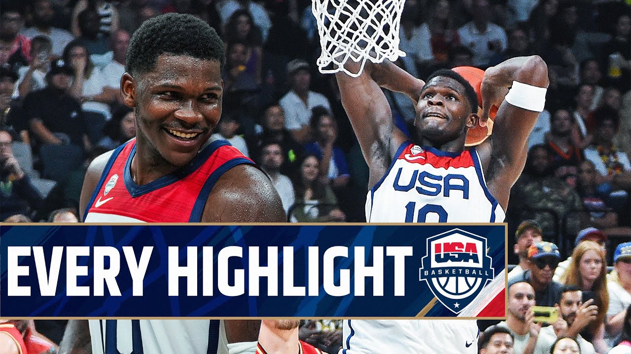 Anthony Edwards’ Best USAB Showcase Moments!