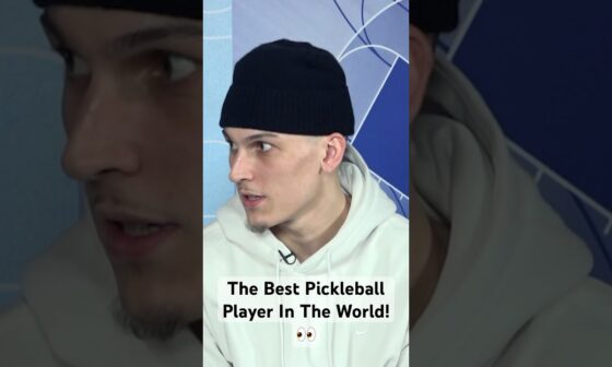Tyler Herro thinks he's the best pickleball player in the world 🤔🥒| #Shorts