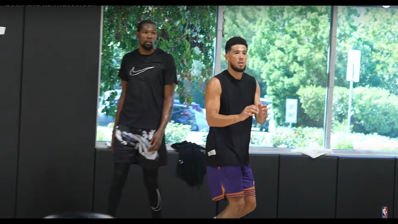 Kevin Durant, Devin Booker & Jalen Green's #NBASummer Grind With Adam Harrington! |🎥@SwishCultures