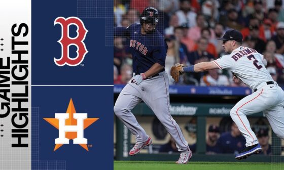 Red Sox vs. Astros Game Highlights (8/24/23) | MLB Highlights