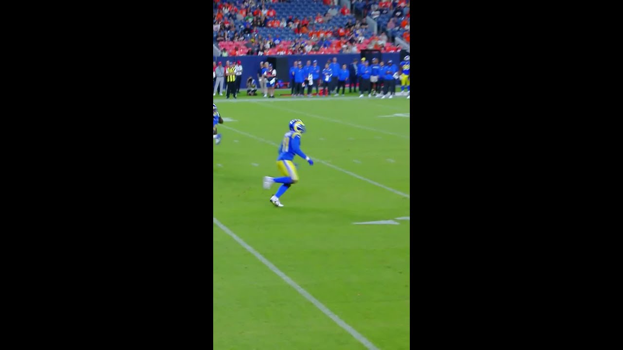 Josh Hammond catches for a 3-yard Touchdown vs. Los Angeles Rams