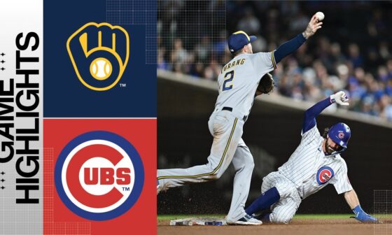 Brewers vs. Cubs Game Highlights (8/29/23) | MLB Highlights