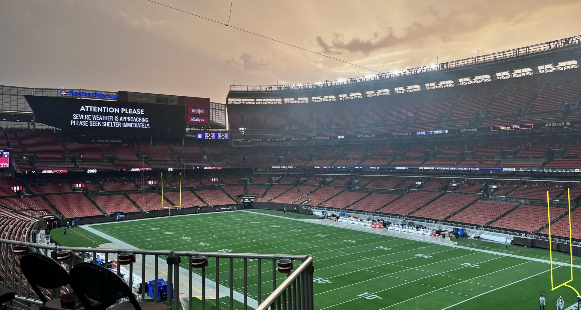 Calm Before Last Nights Game