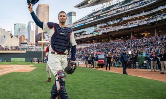 Before today’s Twins game, longtime Twin Joe Mauer will be inducted into the Twins HOF after spending his 15 year career with the team. What is your favorite Joe Mauer Moment?