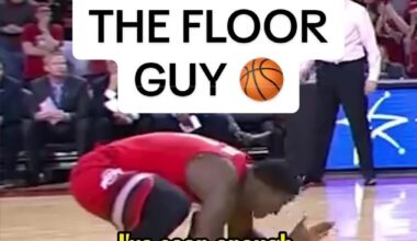 When someone slaps the ground in a pick-up game