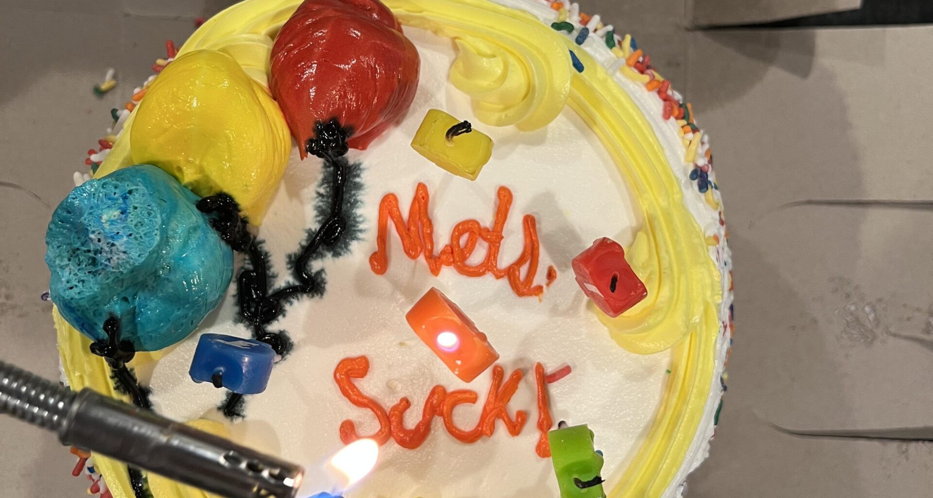 My Birthday Cake from my Family of Mets fans