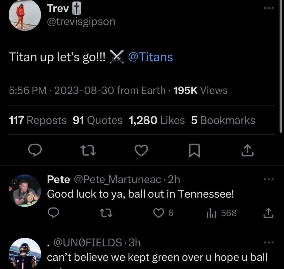 Trevis Gipson and Kindle Vildor both end up going to the Tennessee Titans. Best of luck to both our 2020 5th round picks