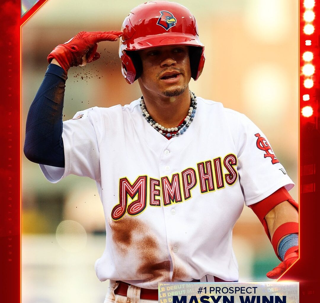 [Cardinals] SS Masyn Winn has been selected from Memphis (AAA). He will wear uniform #0. #STLCards