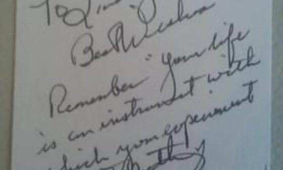 Phil Jackson autograph